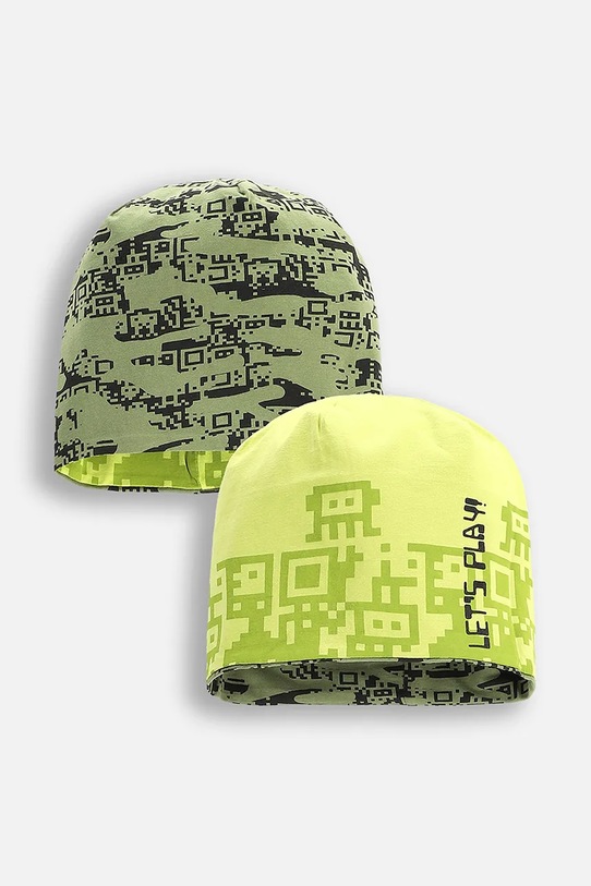 Coccodrillo căciulă bumbac verde WC5364301ASB