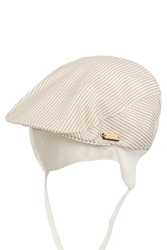 Jamiks kaszkiet niemowlęcy HURLEY wzorzyste beżowy HURLEY.Nak.glo.JLH160.B