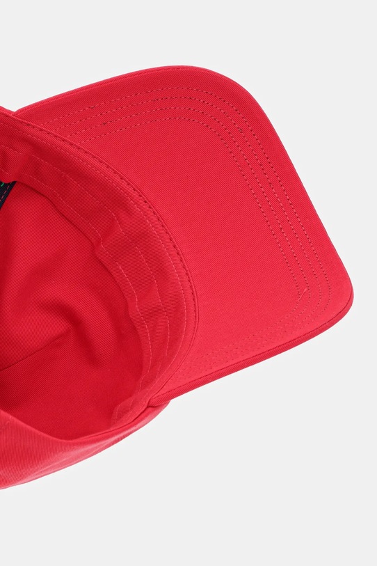 Tommy Jeans czapka z daszkiem bawełniana czerwony AW0AW16991