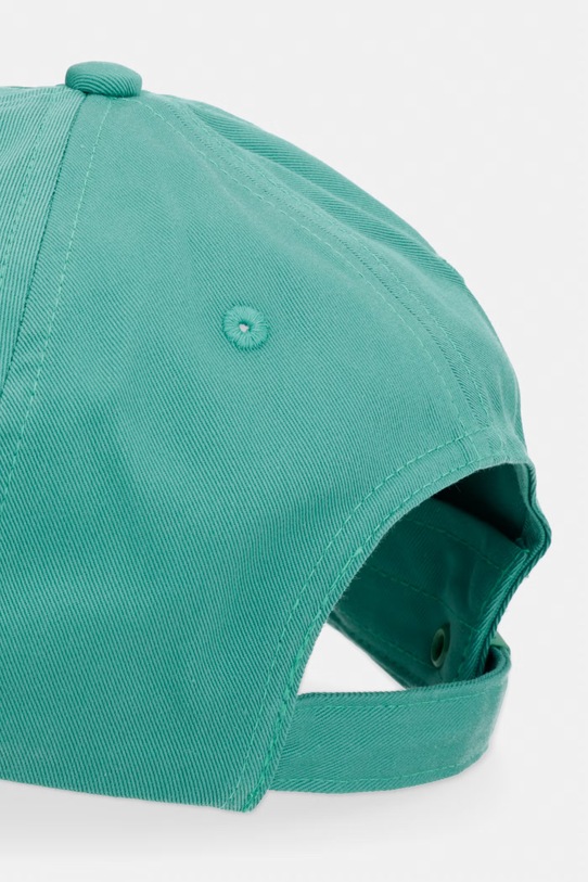 Аксесоари Tommy Jeans шапка с козирка дамска от памук AW0AW16991 тюркоазен