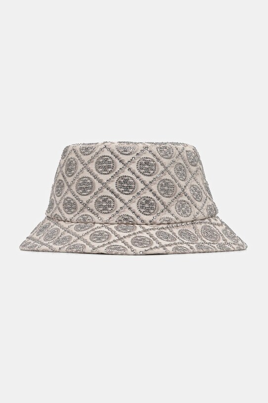 Tory Burch kapelusz Embellished pozostałe szary 162064.020
