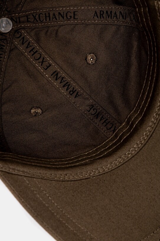 Аксесуари Бавовняна бейсболка Armani Exchange XW000312.AF12128 зелений