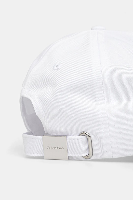 Accesorii Calvin Klein șapcă de baseball din bumbac K60K613102 alb