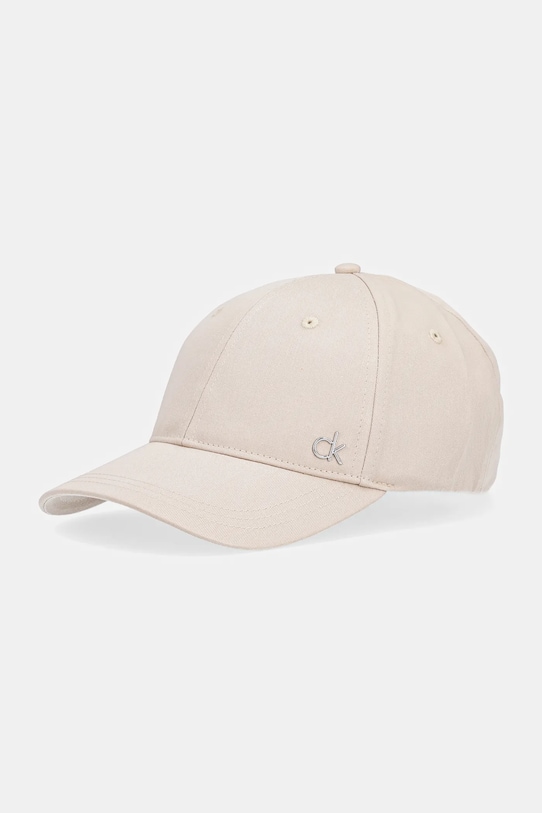 Calvin Klein pamut baseball sapka bézs K60K613102