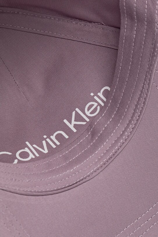 Бавовняна бейсболка Calvin Klein рожевий K60K613102