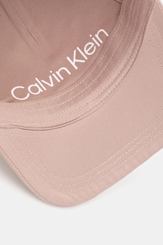 Аксессуары Хлопковая кепка Calvin Klein K60K613102 розовый