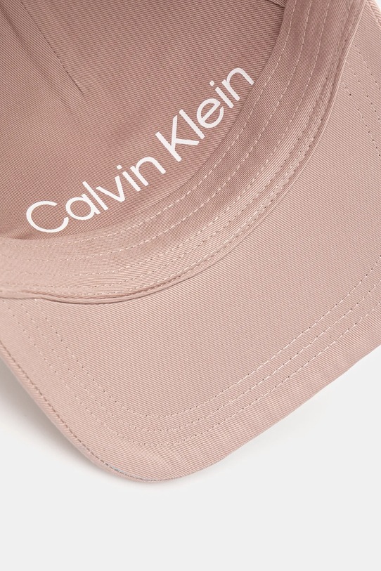 Accesorii Calvin Klein șapcă de baseball din bumbac K60K613102 roz