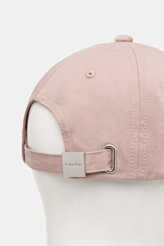 Calvin Klein șapcă de baseball din bumbac roz K60K613102