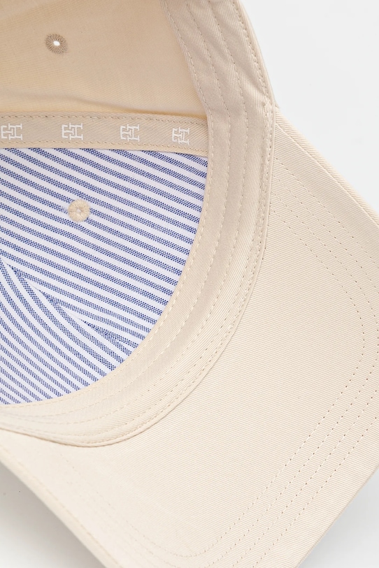 Doplňky Bavlněná baseballová čepice Tommy Hilfiger AW0AW16843 béžová