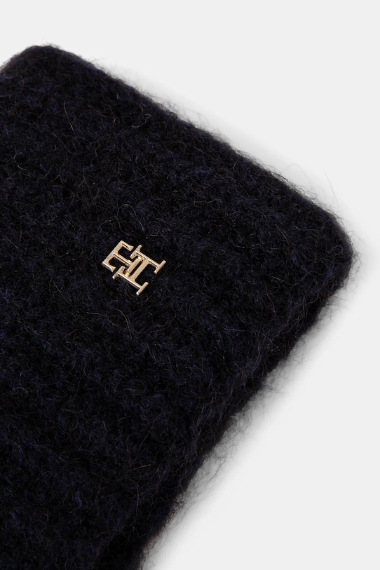 Traka s primjesom vune Tommy Hilfiger AW0AW16845 mornarsko plava SS25