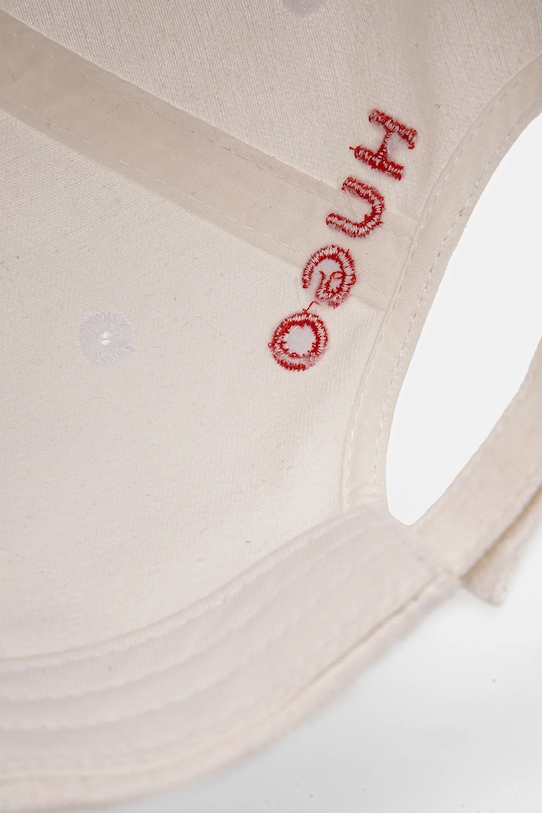 Хлопковая кепка HUGO белый 50533420