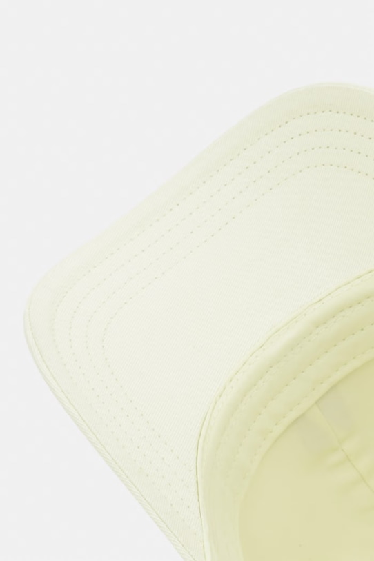 HUGO czapka z daszkiem bawełniana Ally-ME żółty 50533427