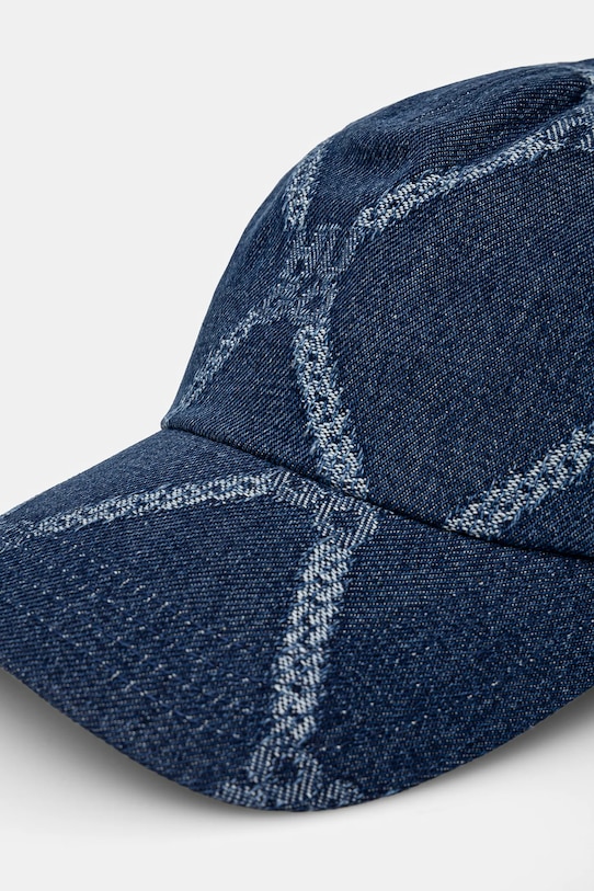 Džínsová šiltovka HUGO 50535794 tmavomodrá SS25