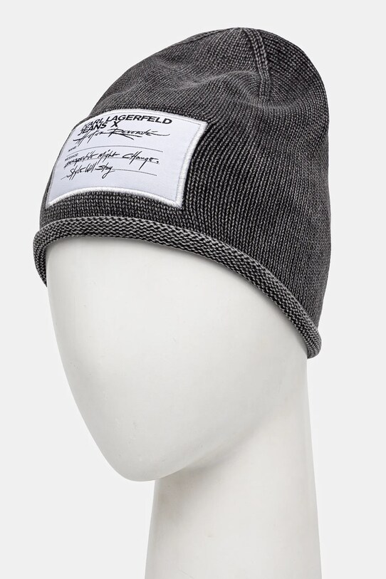 Καπέλο Karl Lagerfeld Jeans A1W33209 γκρί SS25