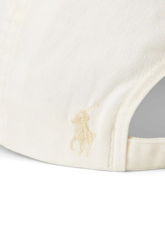 Аксесуари Бавовняна бейсболка Polo Ralph Lauren 211967360 білий