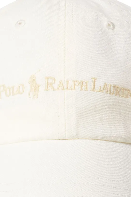 Хлопковая кепка Polo Ralph Lauren белый 211967360