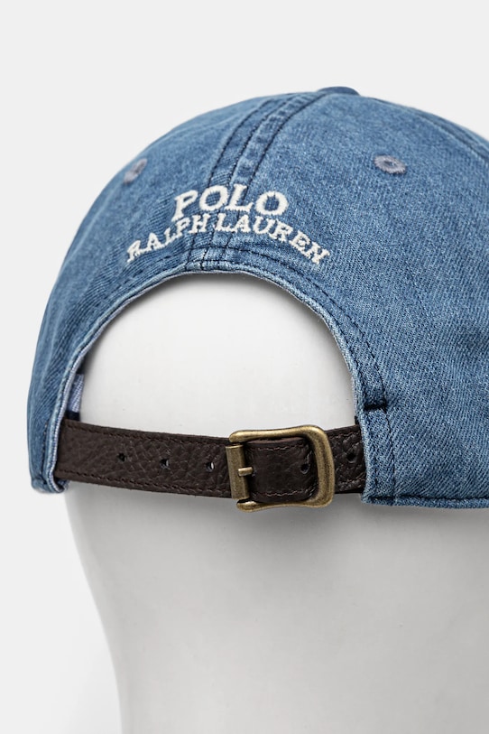 Pamučna kapa sa šiltom Polo Ralph Lauren plava 211967367