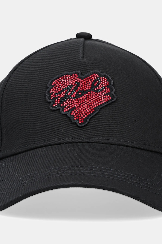 Karl Lagerfeld czapka z daszkiem A1W33159 czarny SS25