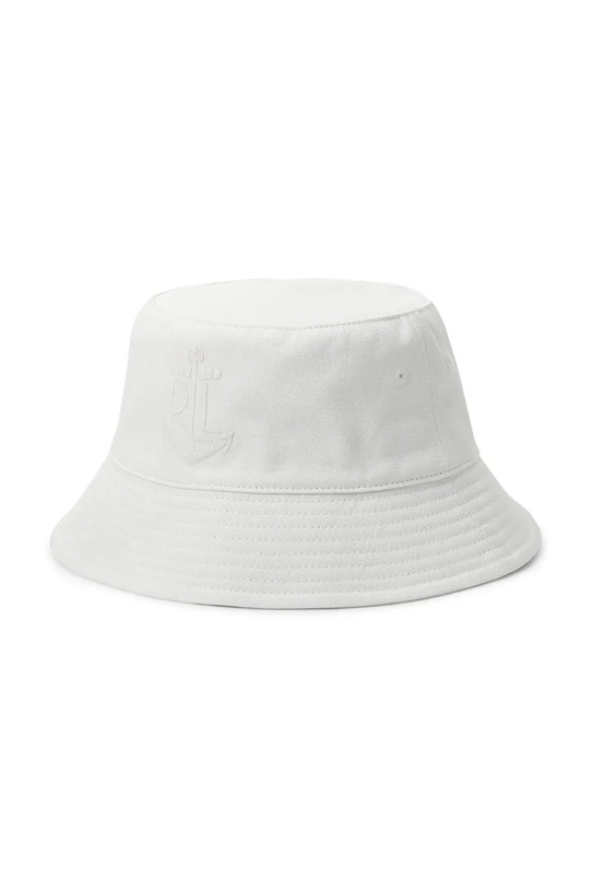 Lauren Ralph Lauren palarie din bumbac bumbac alb 454966225