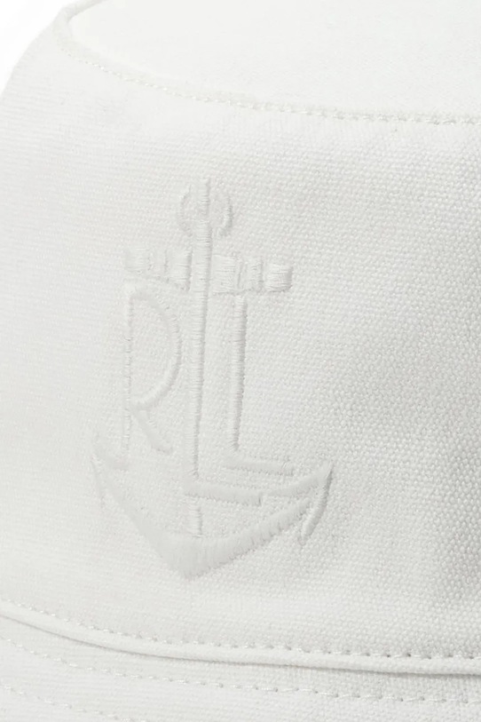 Accesorii Lauren Ralph Lauren palarie din bumbac 454966225 alb