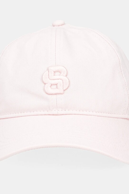 BOSS șapcă de baseball din bumbac 50533348 roz SS25