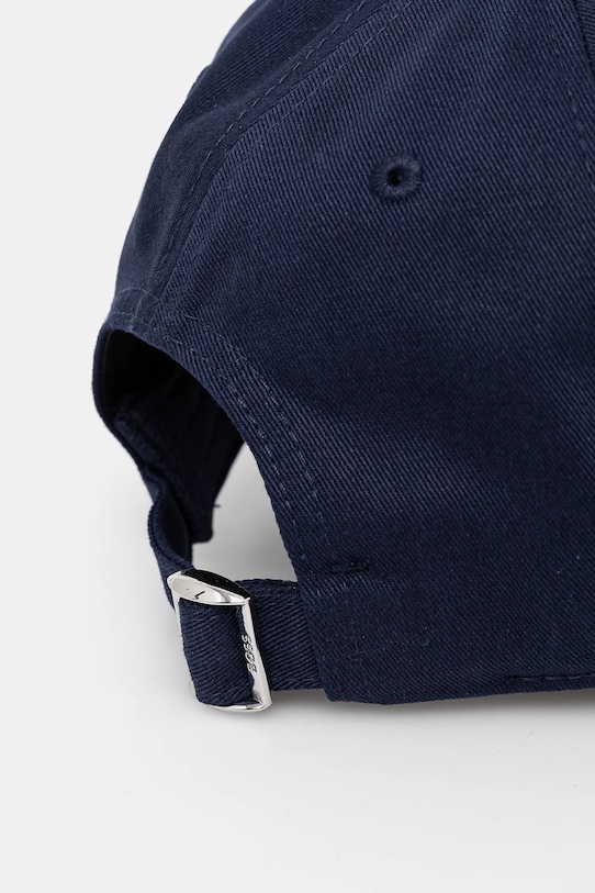 Аксесуари Бавовняна бейсболка BOSS 50533348 темно-синій