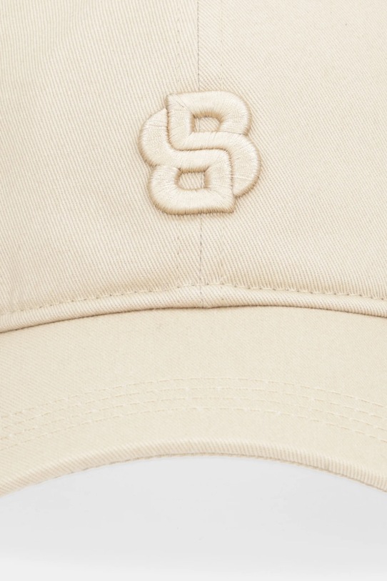 BOSS berretto da baseball in cotone 50533348 beige SS25