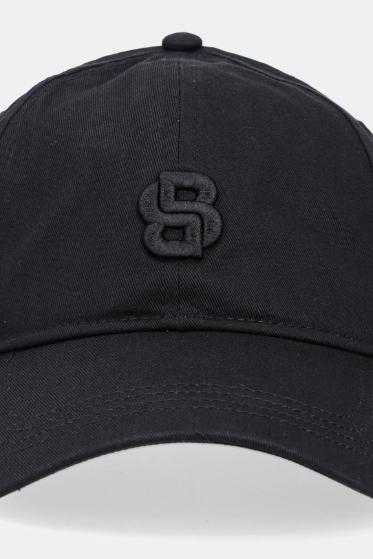 MFH Berretto Da Baseball Base - Nero, Taglia Unica Regolabile, 65% Poliestere 35% Cotone, Con Fori Di Ventilazione