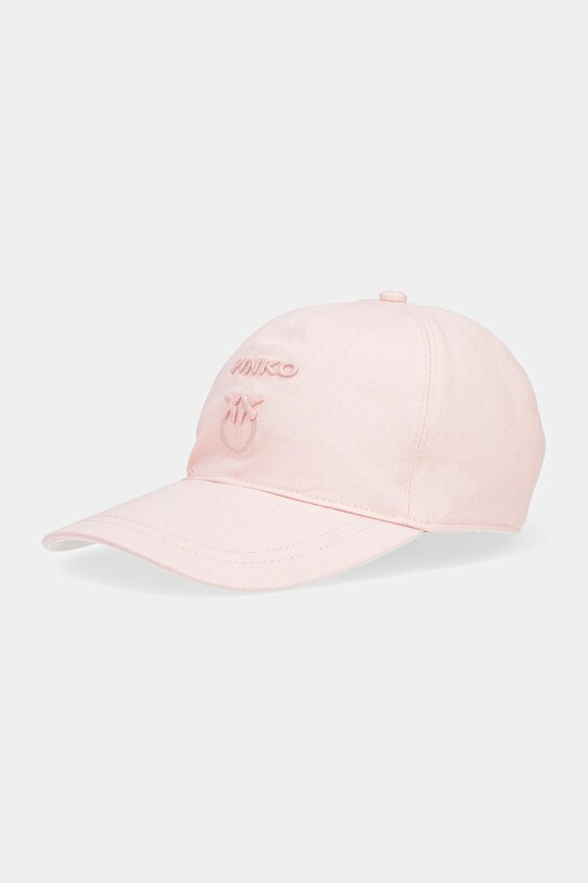 Pinko sapca bumbac roz 100621.A25N