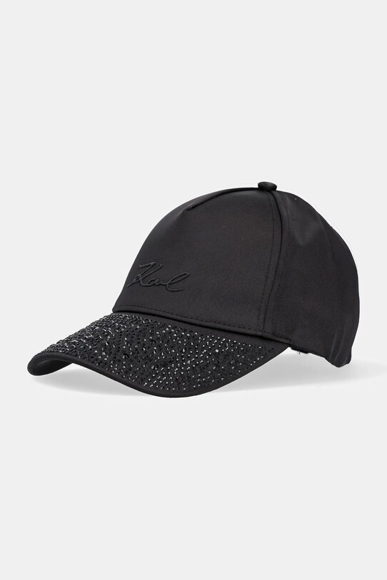 Кепка Karl Lagerfeld аппликация чёрный A1W33175
