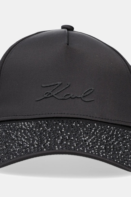 Karl Lagerfeld czapka z daszkiem A1W33175 czarny SS25