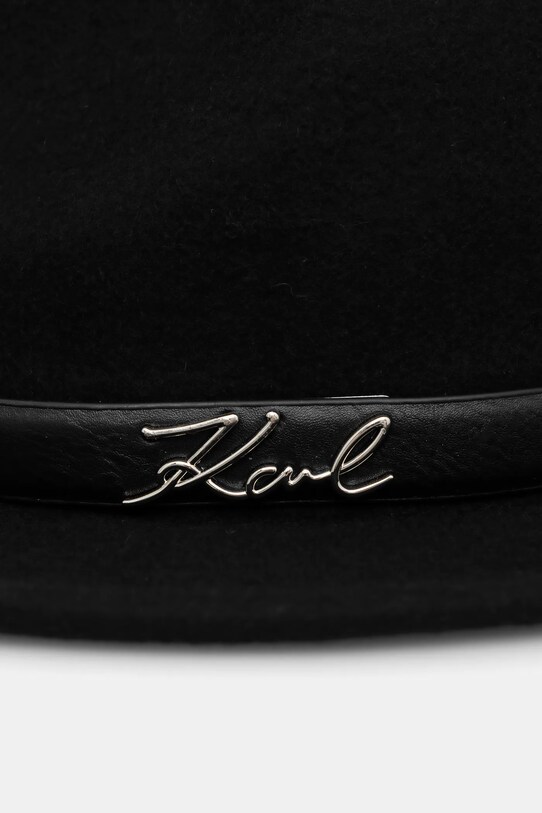 Karl Lagerfeld palarie de lana negru A1W33182