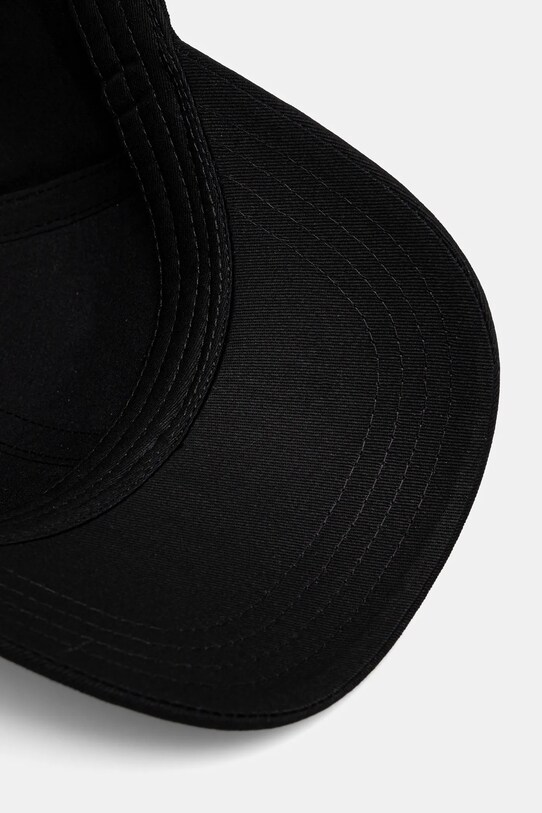 Twinset șapcă de baseball din bumbac negru 251TA4280