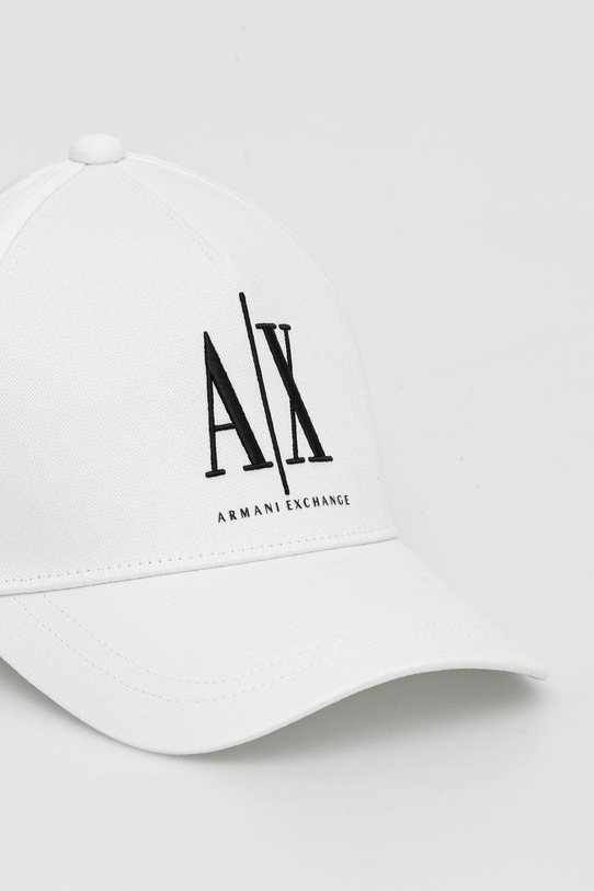 Аксесуари Бавовняна бейсболка Armani Exchange XW001179.AF14711.NOS білий