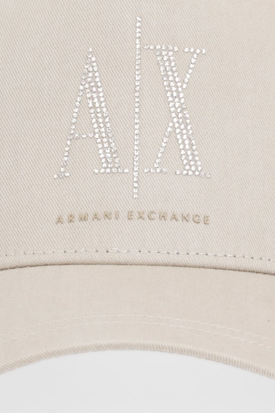 Хлопковая кепка Armani Exchange XW000957.AF13846 бежевый SS26