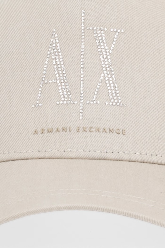 Хлопковая кепка Armani Exchange XW000957.AF13846 бежевый SS26
