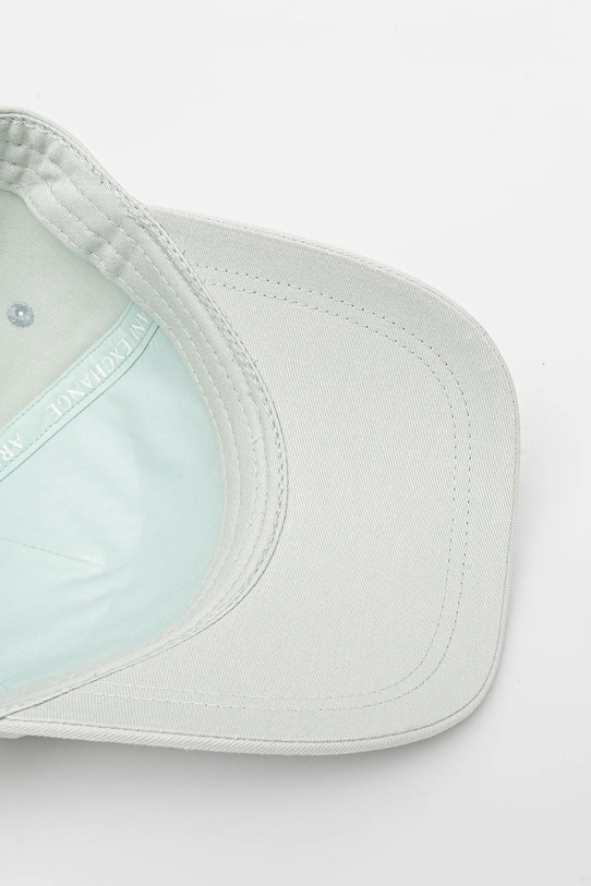 Armani Exchange berretto da baseball in cotone turchese XW000956.AF13848