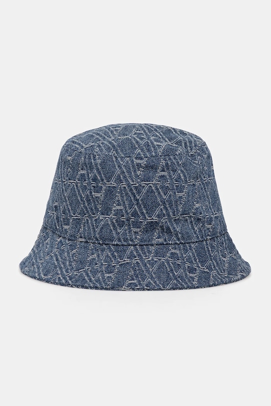 Džínový klobouk Armani Exchange další námořnická modř XW000892.AF13469