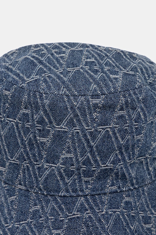 Džínový klobouk Armani Exchange XW000892.AF13469 námořnická modř SS25