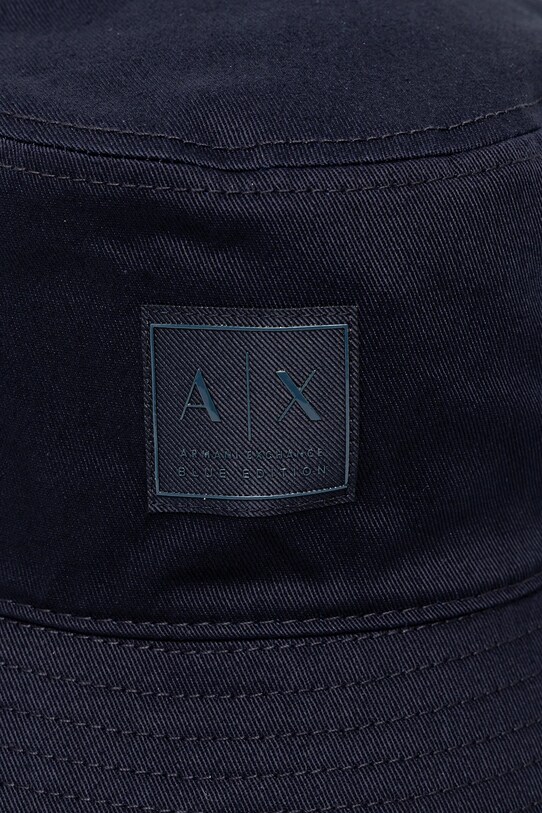 Bavlnený klobúk Armani Exchange XW000880.AF13378 tmavomodrá SS25