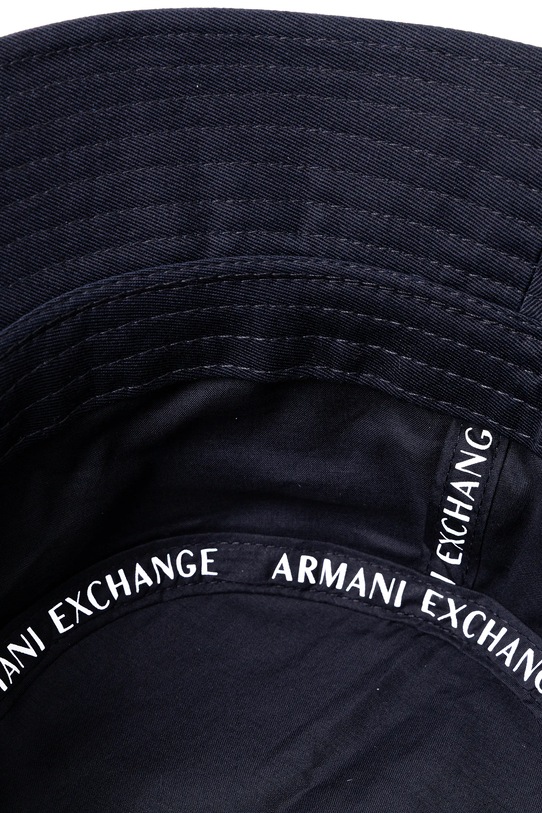 Armani Exchange pălărie din bumbac bleumarin XW000880.AF13378