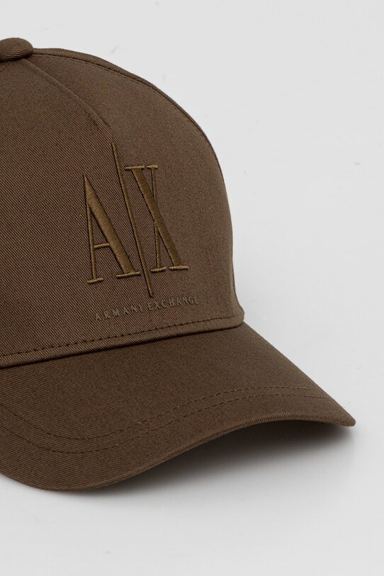Аксесуари Бавовняна бейсболка Armani Exchange XW001179.AF14711 зелений