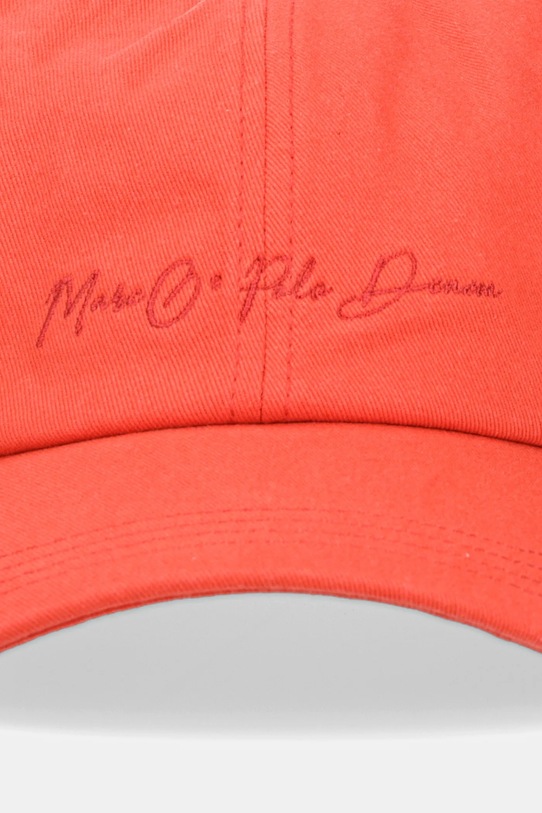 Pamučna kapa sa šiltom Marc O'Polo 5000005645 crvena SS25
