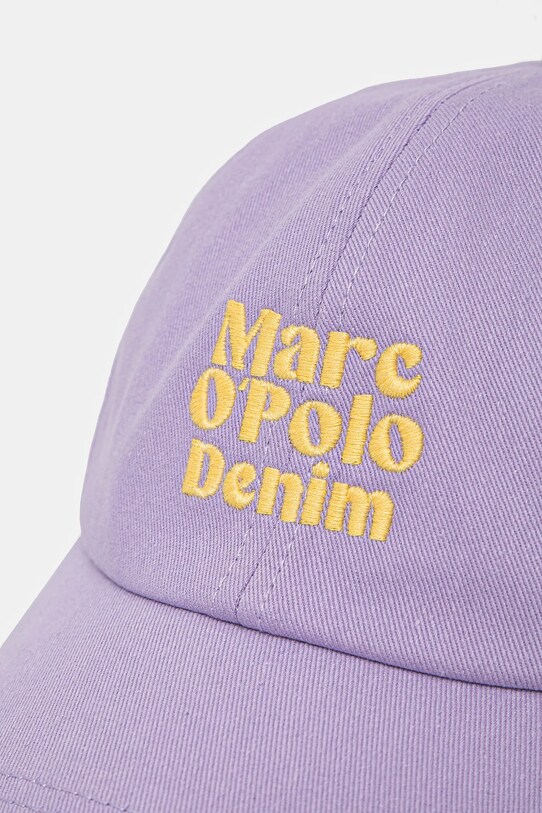 Marc O'Polo șapcă de baseball din bumbac 5000006009 violet SS25