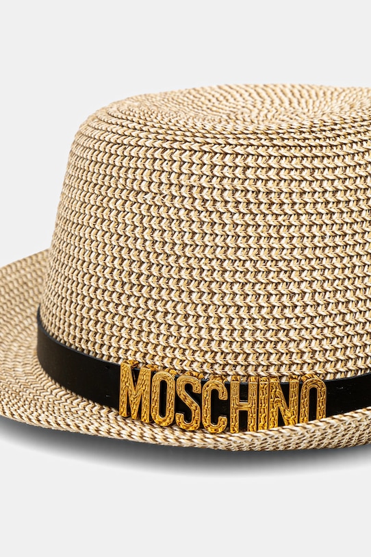 Klobouk Moschino M3254.65437 béžová SS25