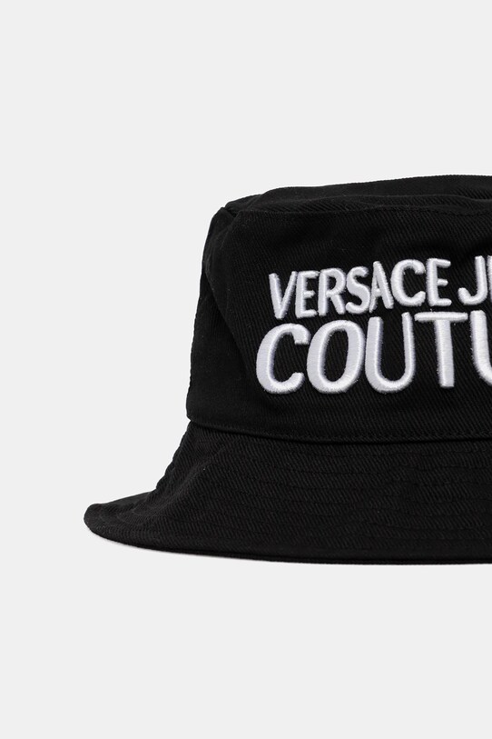 Doplnky Bavlnený klobúk Versace Jeans Couture 78HAZK04.ZG365 čierna