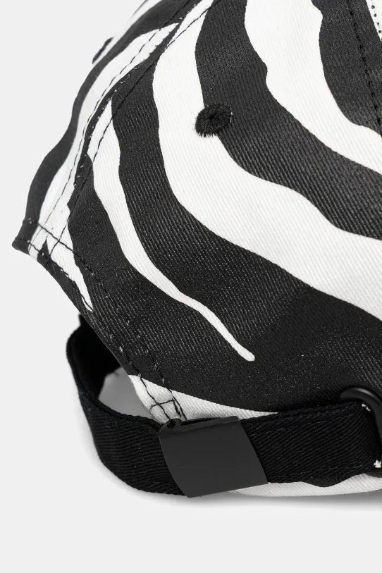 Akcesoria Versace Jeans Couture czapka z daszkiem bawełniana 78HAZK17.ZG368 czarny