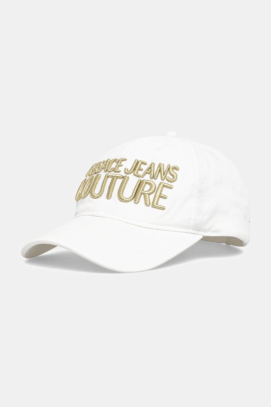 Bavlnená šiltovka Versace Jeans Couture bavlna biela 78HAZK32.ZG365