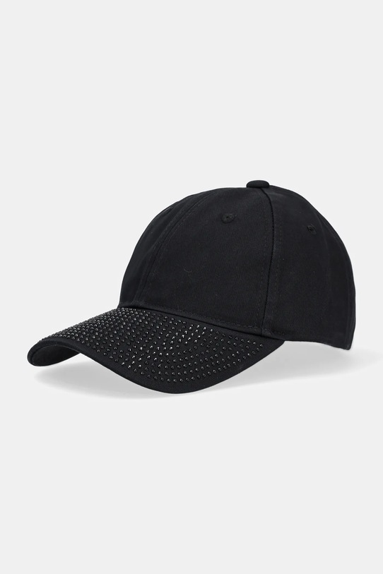 Versace Jeans Couture pamut baseball sapka aplikációval fekete 78HAZK58.ZG370