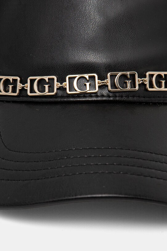 Guess berretto da baseball AW5260.POL01 nero SS25